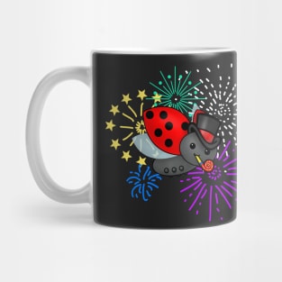 New Years Ladybug Mug